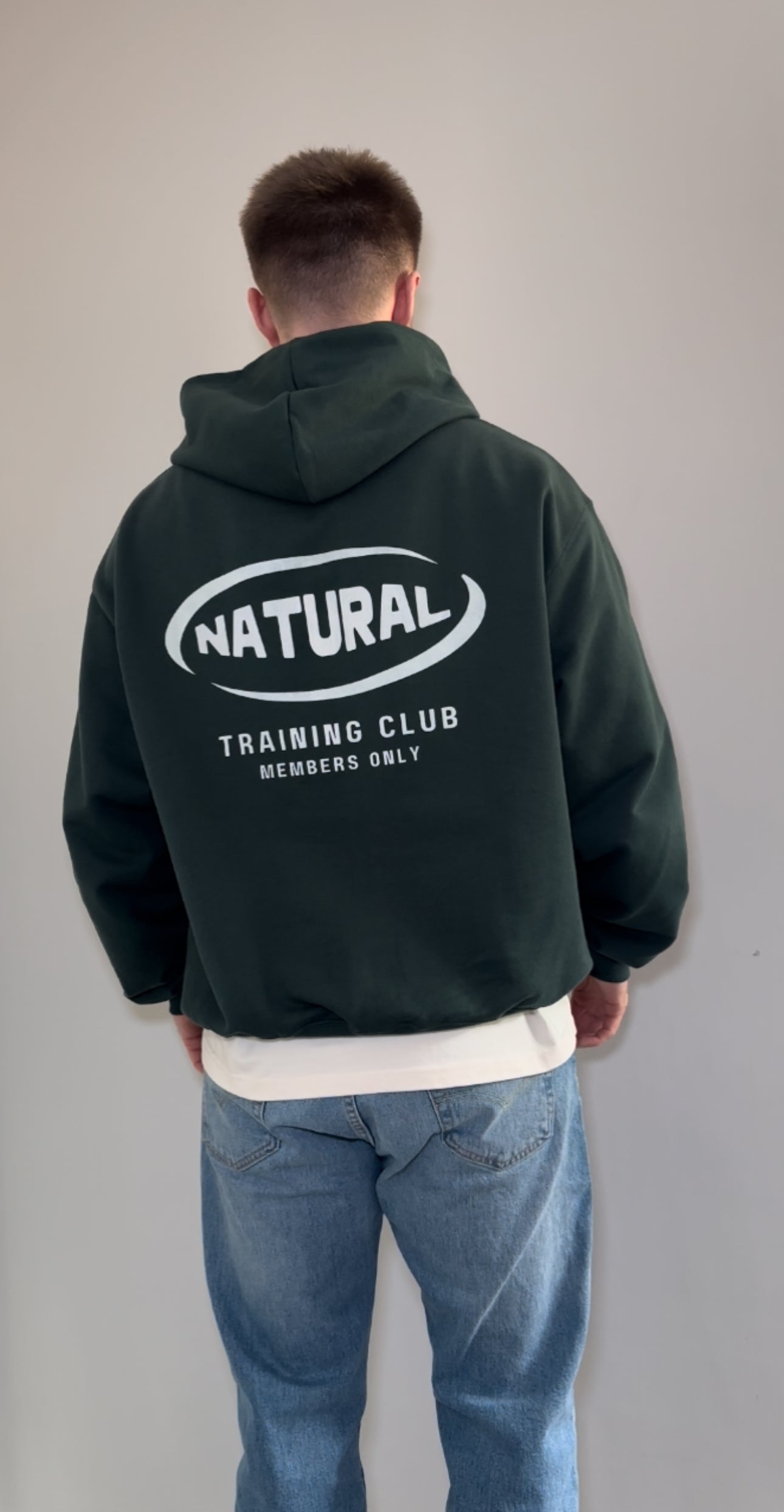 Natural Training Club Oversized Hoodie