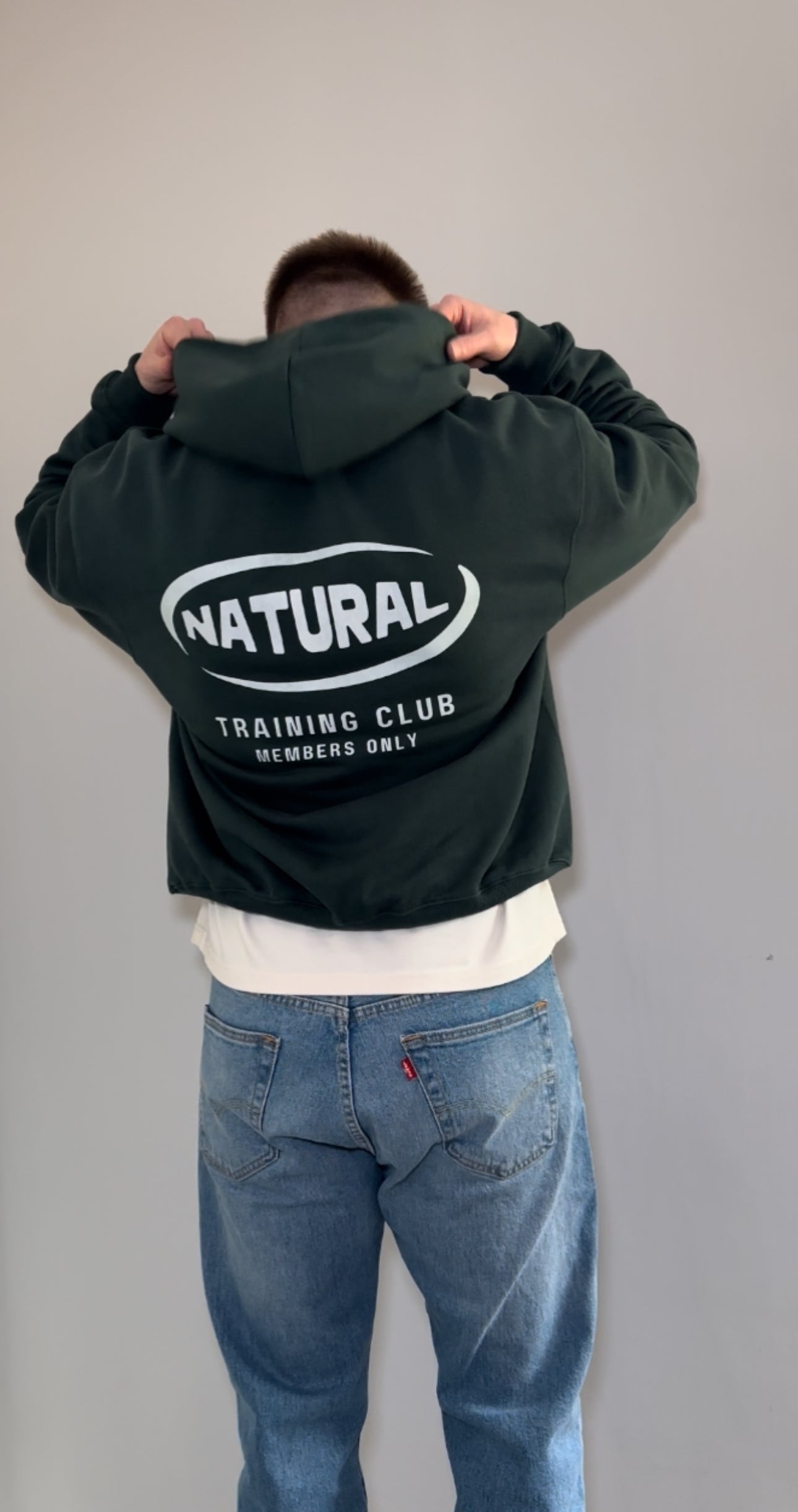 Natural Training Club Oversized Hoodie